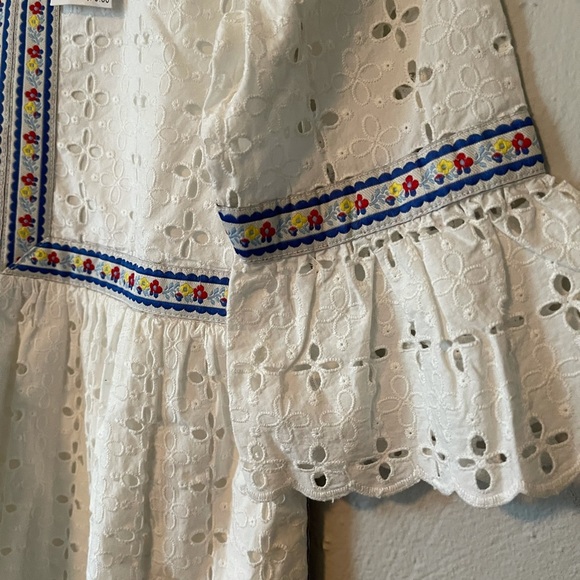 HANNA ANDERSSON AIRY EYELET EMBROIDERED DRESS - Picture 5 of 5
